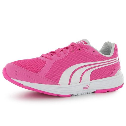 Puma Descendant Ladies Fitness Trainers [Pink/White ,6]